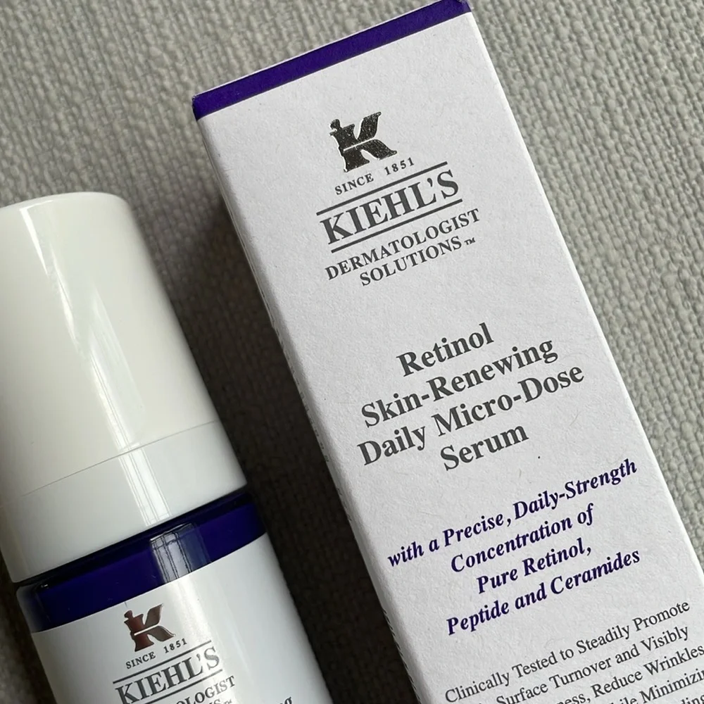 Kiehl's Micro-Dose Anti-Aging Retinol Serum with Ceramides and Peptide